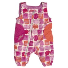 Obermeyer Arielle Bib Pants - Insulated (For Little Girls) in Paintbrush Print - Closeouts