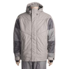 Obermeyer Baffle Ski Jacket - Insulated (For Men) in Tri-Grey - Closeouts