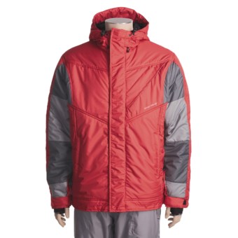 Obermeyer Baffle Ski Jacket - Insulated (For Men) in True Red