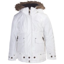 Obermeyer Bombdiggity Jacket - Insulated (For Girls) in 12 Powder - Closeouts