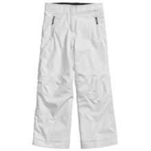 Obermeyer Brooke Snow Pants - Insulated (For Girls) in White - Closeouts
