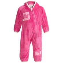 Obermeyer Bug in a Rug Fleece Bunting Suit (For Infants) in China Pink - Closeouts