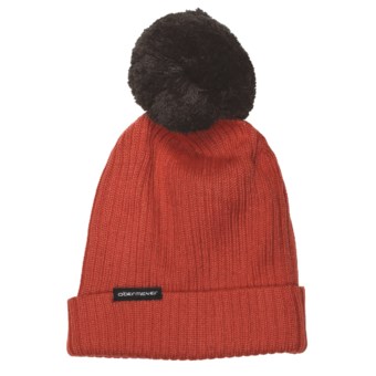 Obermeyer Caden Knit Beanie Hat (For Girls) in Poppy
