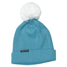 Obermeyer Caden Knit Beanie Hat (For Girls) in Waterfall - Closeouts