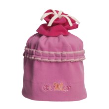 Obermeyer Cupcake Fleece Beanie Hat (For Little Girls) in Razzberry - Closeouts