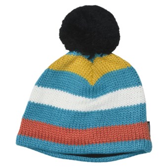Obermeyer Dani Knit Hat (For Girls) in Waterfall