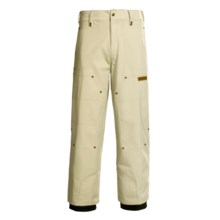 Obermeyer Flint Ski Pants - Oxford Nylon (For Men) in Almond - Closeouts