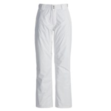 Obermeyer Frontier Ski Pants - Insulated (For Women) in White - Closeouts