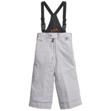 Obermeyer Frosty Suspender Snow Pants - Insulated (For Little Boys) in Silver - Closeouts