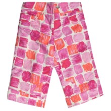 Obermeyer Genie Snow Pants - Insulated (For Little Girls) in Paintbrush Print - Closeouts