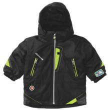 Obermeyer Giant Slalom Jacket - Insulated (For Little Boys) in Go Cart Green - Closeouts