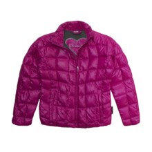 Obermeyer Kassandra Sweater Jacket - Down (For Girls) in Magenta - Closeouts