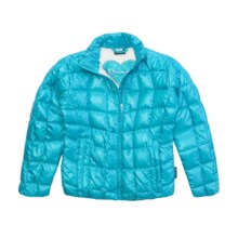 Obermeyer Kassandra Sweater Jacket - Down (For Girls) in Waterfall - Closeouts