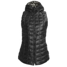 Obermeyer Kassi Down Vest - 550 Fill Power, Hooded (For Women) in Black - Closeouts