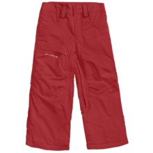 Obermeyer Ketza Snow Pants - Insulated (For Boys) in True Red - Closeouts