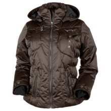 Obermeyer Leighton Jacket - Insulated (For Women) in Coffee - Closeouts