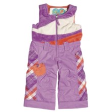 Obermeyer Love Bib Snow Pants - Insulated (For Little Girls) in Passionflower - Closeouts