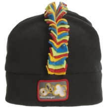 Obermeyer Mulitia Fleece Beanie Hat (For Little Kids) in Black - Closeouts