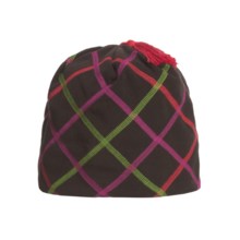 Obermeyer Olivia Fleece Beanie Hat (For Girls) in Peat - Closeouts