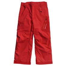 Obermeyer Pike Snow Pants - Insulated (For Boys) in True Red - Closeouts