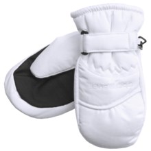 Obermeyer Radiator Mittens - Insulated (For Girls) in White - Closeouts