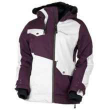 Obermeyer Sara Jacket - Insulated, Removable Faux Fur (For Women) in Plum - Closeouts