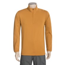 Obermeyer Top II Pullover Shirt - Zip Neck, Long Sleeve (For Men) in Amber - Closeouts