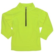 Obermeyer UG 100 Micro Zip Pullover - Fleece, Zip Neck (For Little Kids) in Go Cart Green - Closeouts