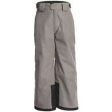 Obermeyer Union Snow Pants - Insulated (For Boys) in 07 Basalt - Closeouts