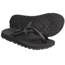 Oboz Footwear Dyno Sandals - Flip-Flops (For Men) in Black - Closeouts