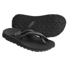 Oboz Footwear Sling Sandals - Flip-Flops (For Men) in Black - Closeouts