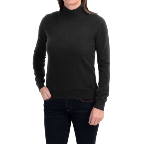 Odeon by Belford Cashmere Mock Neck Sweater For Women