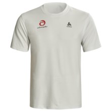 Odlo Base Layer Top - UPF 30+, Short Sleeve (For Men) in Plantina - Closeouts