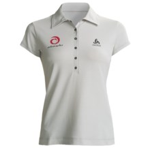 Odlo UPF 50+ Polo Shirt - Short Sleeve (For Women) in Plantina - Closeouts
