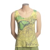 Ojai Burnout Urban Tank Top - Scoop Neck (For Women)