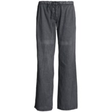 Ojai Crackle Pants - Lightweight (For Women) in Charcoal - Closeouts