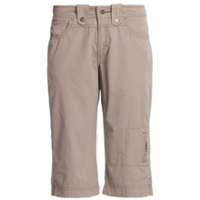 Ojai Fast Dry Capris (For Women) in Taupe - Closeouts