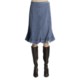 Ojai Snow Washed Embroidered Corduroy Skirt - Stretch (For Women)