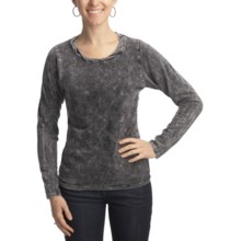Ojai Thermal Shirt - Long Sleeve (For Women) in Black - Closeouts