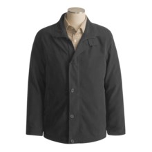 Old Taylor Microfiber Jacket (For Men) in Black - Closeouts