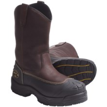 Oliver AT 65-391 Pull-On Steel Toe Riggers Work Boots - Leather (For Men) in Brown/Black - Closeouts