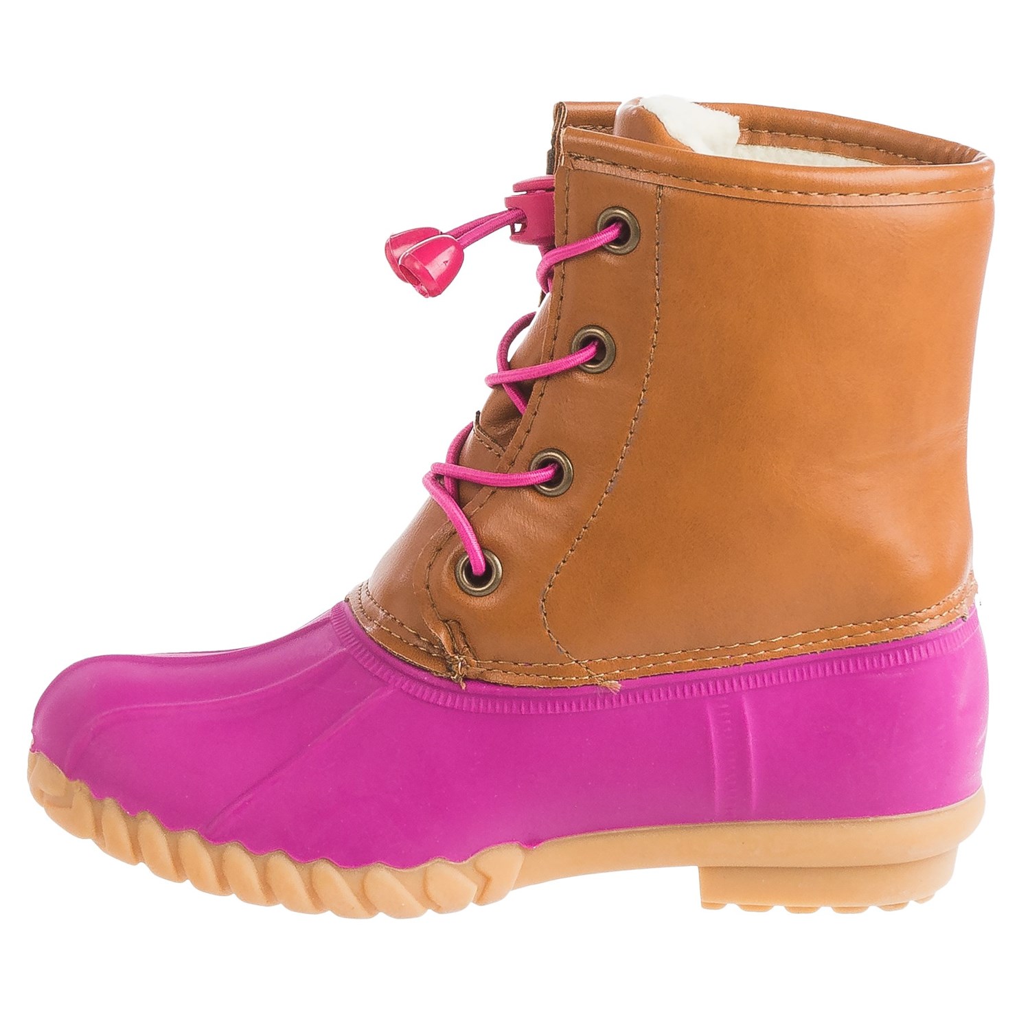 olivia miller womens duck boots flat heel