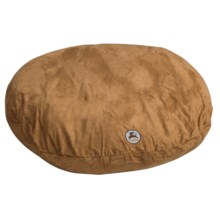 OllyDog Round Dog Bed - 50", Recycled Materials in Camel - Closeouts