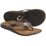 OluKai Kumu Thong Sandals - Leather (For Women)