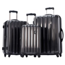 64%OFF ローリング荷物 オリンピアタイタンHardsideスピナー荷物セット - 3ピース Olympia Titan Hardside Spinner Luggage Set - 3-Piece画像
