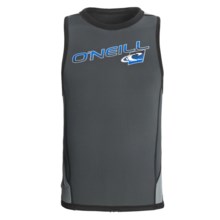 O'Neill Hyperfreak Rash Guard Vest - 1.5mm (For Men) in Graphite/Metallic/Flint - Closeouts