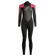 O'Neill Mod FSW Wetsuit with Hood - 3/2mm (For Women) in Blk/Blkflair/San/Blk - Closeouts