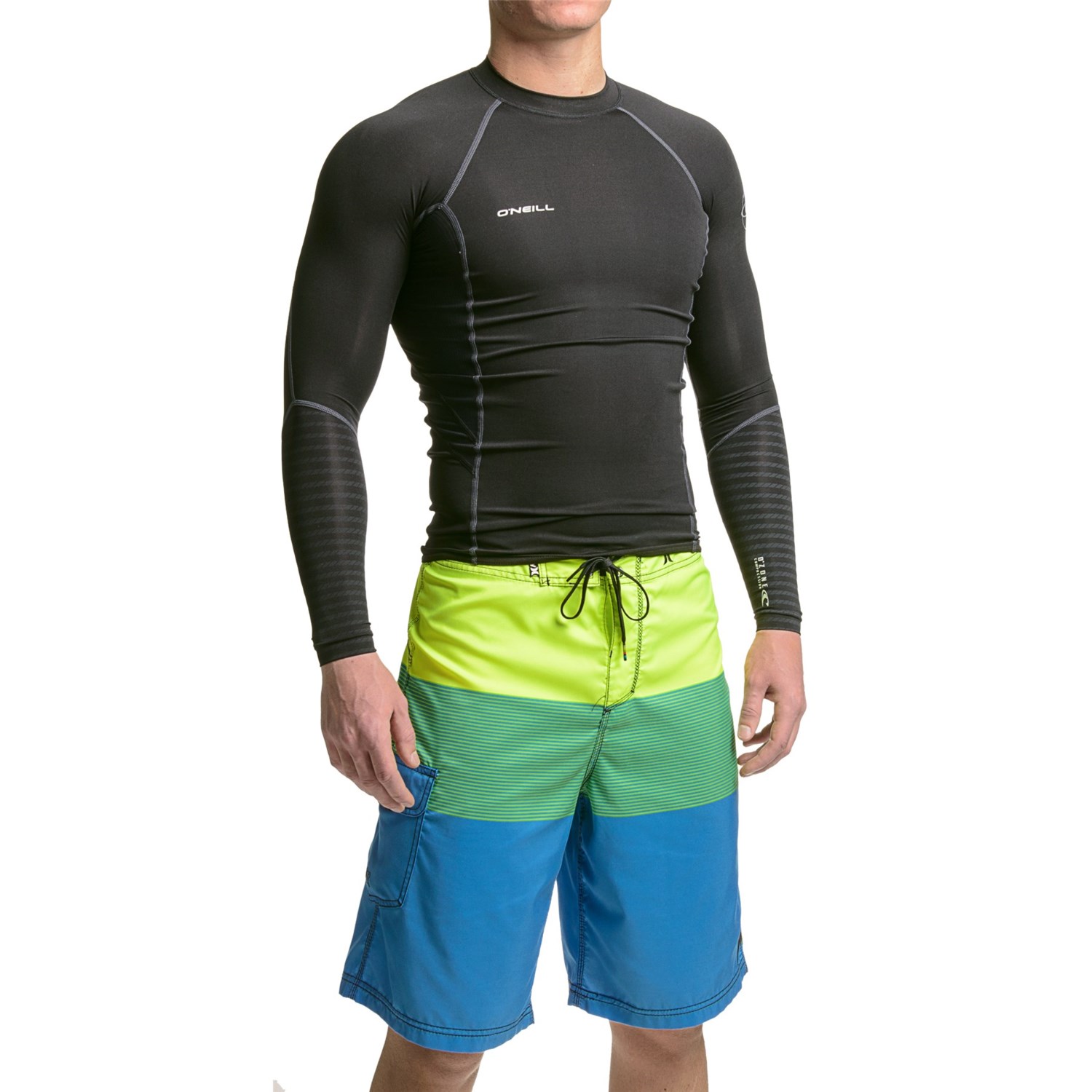 O’Neill O’Zone Compression Rash Guard (For Men) Save 68