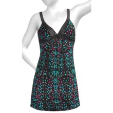 OnGossamer Triple-Twist Mesh Nightie - Shoulder Strap (For Women) in City Lights - Closeouts