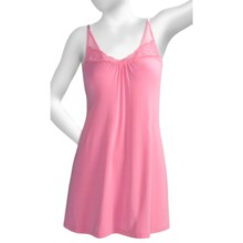 OnGossamer Whisper Knit Nightie - Luxe Lace, Shoulder Strap (For Women) in Miami Vice - Closeouts